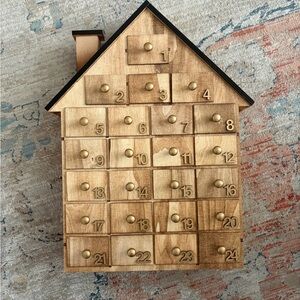 Magnolia Wooden Advent Calendar